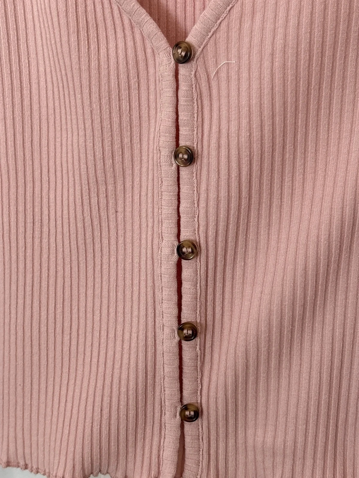 Chaleco corto rosa talla M H&M – photo 2